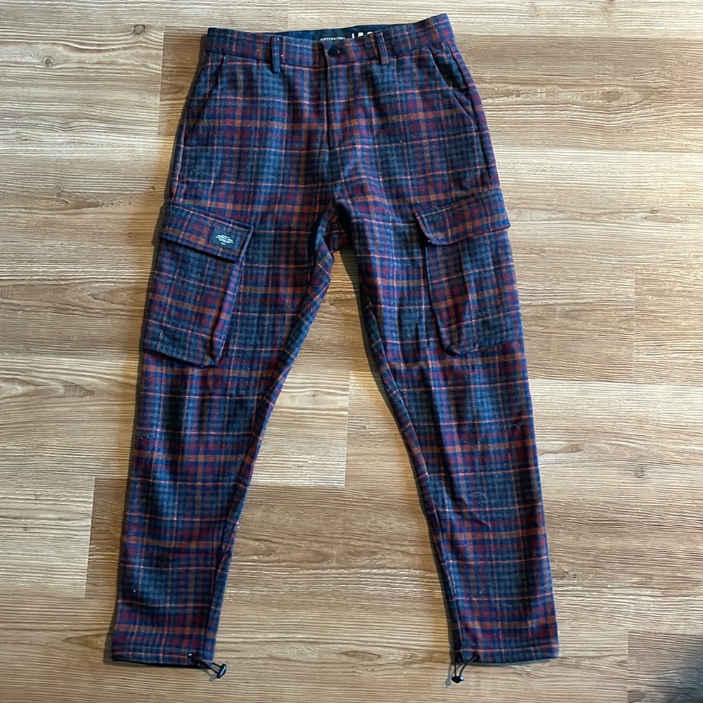 Scotch & Soda wool blend cargo trousers